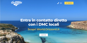 Online la piattaforma Orizzonti World che mette in contatto direttamente adv e dmc