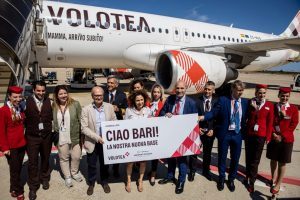 Volotea: aperta a Bari la nuova base operativa, l’ottava in Italia