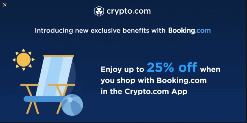 Booking.com: al via i pagamenti anche con le criptovalute
