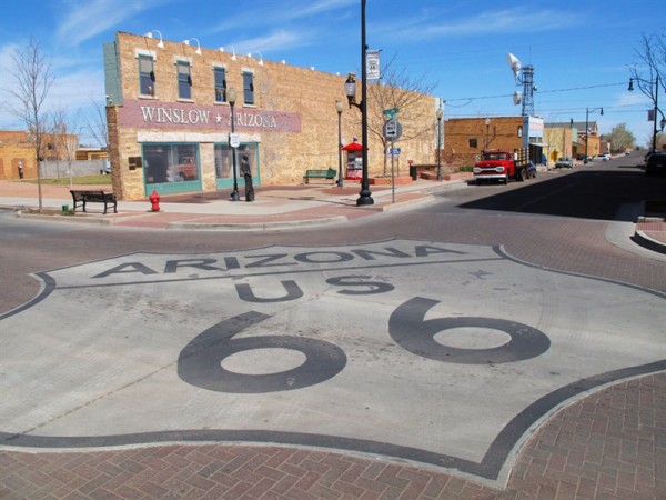 Arizona Passa Per Flagstaff La “historic Route 66” 1071