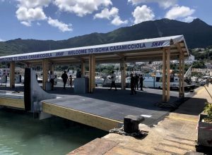 Snav a Ischia: taglio del nastro per il nuovo pontile di Casamicciola Terme